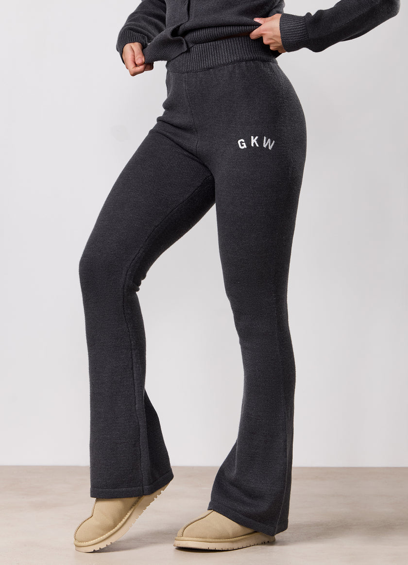 Gym King True Knit Trouser - Charcoal