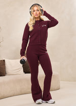 Gym King True Knit Set - Dark Cherry