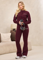 Gym King True Knit Set - Dark Cherry