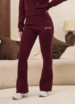 Gym King True Knit Trouser - Dark Cherry thumbnail