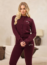 Gym King True Knit Set - Dark Cherry