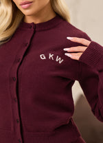 Gym King True Knit Set - Dark Cherry