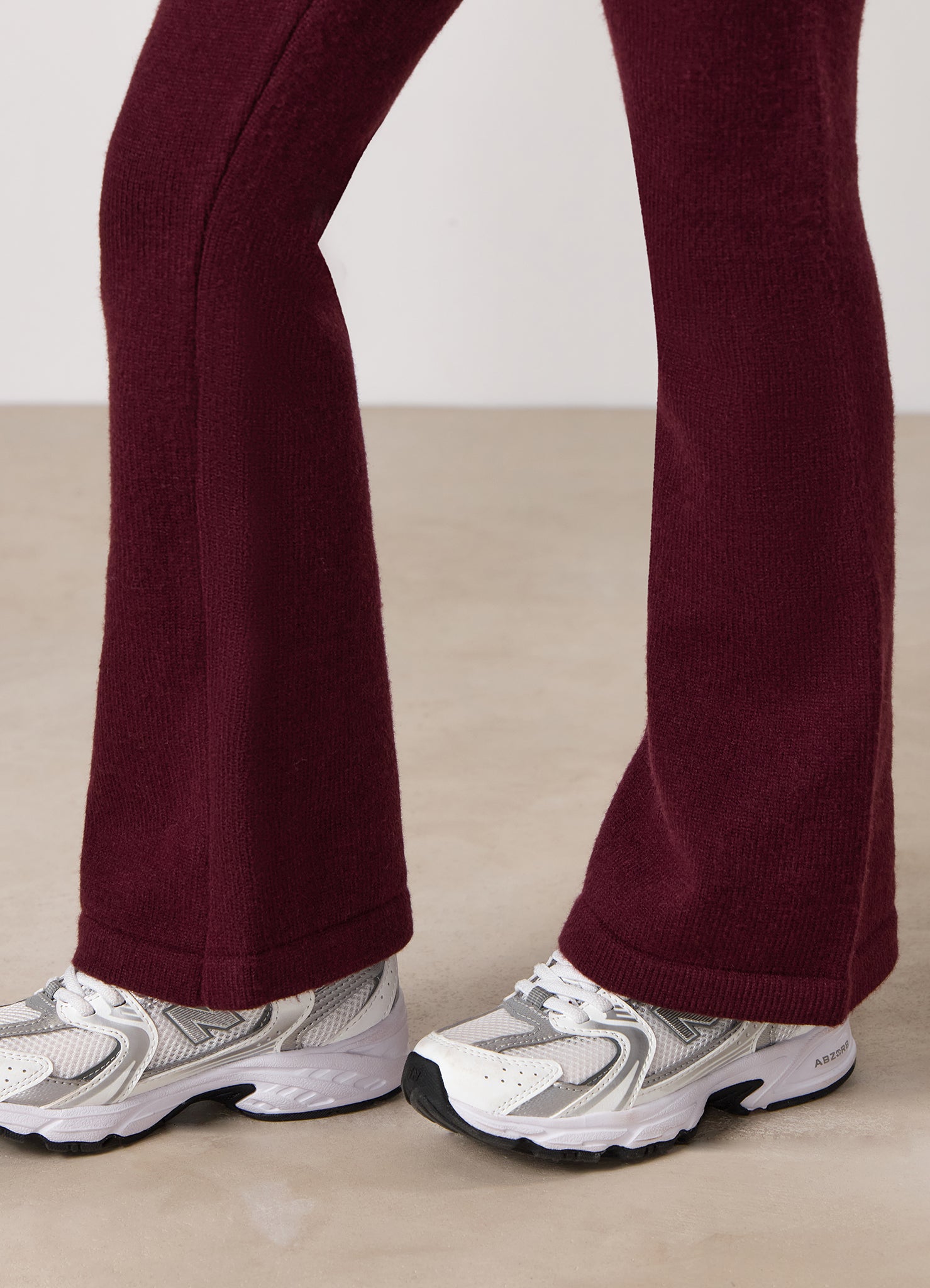 Gym King Kids True Knit Trouser - Deep Cherry