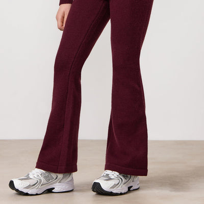 Gym King Kids True Knit Trouser - Deep Cherry