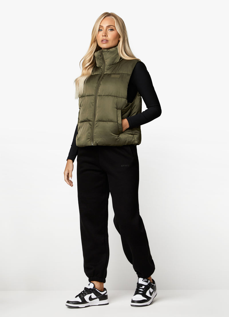 Gym King Ultra Gilet - Irridescent Khaki