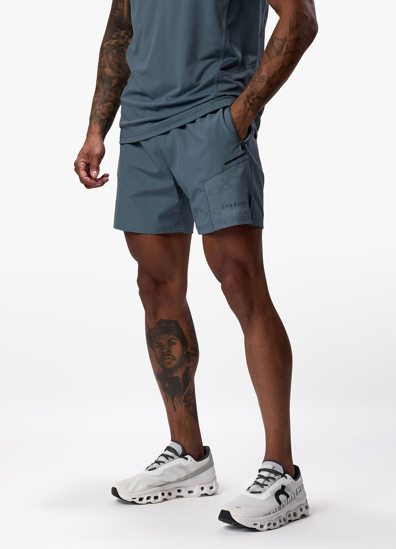 Gym King Unity Short - Storm Blue