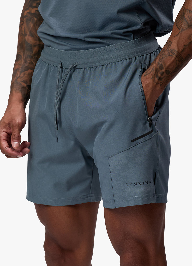 Gym King Unity Short - Storm Blue