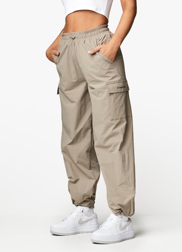 Gym King Utility Woven Cargo Pant - Mocha