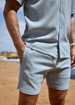 Gym King Signature Woven Short - Powder Blue thumbnail