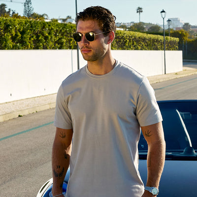 Gym King Signature T-shirt - Grijs Mink