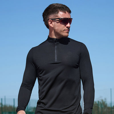 Gym King Rebellion Rogue 1/4 Zip - Black