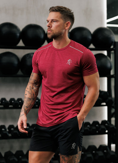 Gym King Element Tee - Mulberry