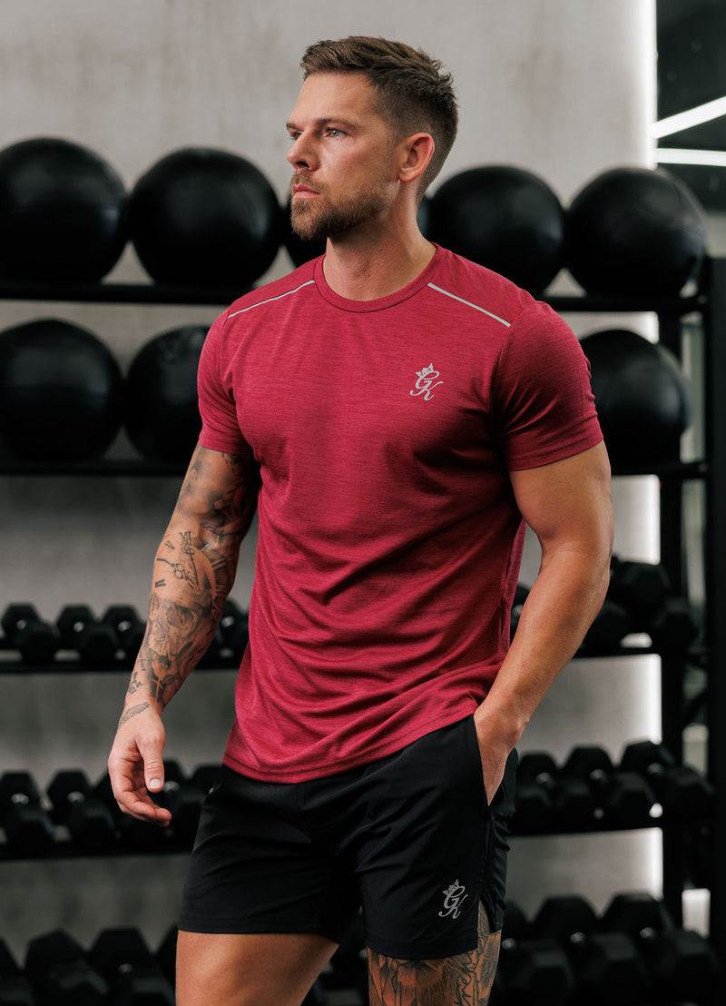 Gym King Element Tee - Mulberry