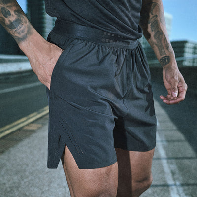 Gym King Rebellion Shadow 5" Training Short - Black