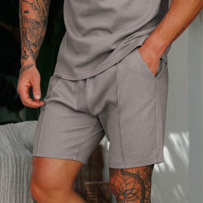 Gym King Portals Texture Short - Clay Grey