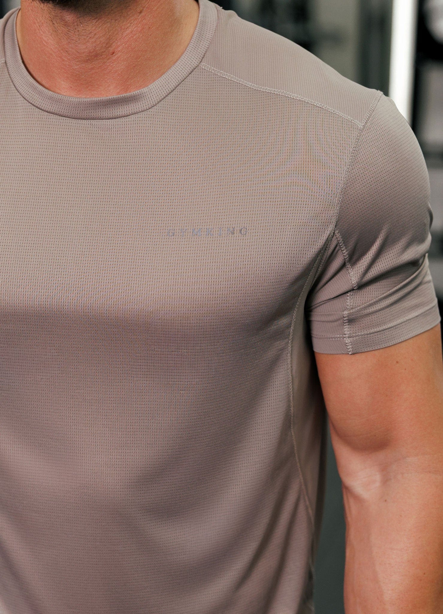Gym King Energise Tee - Truffle