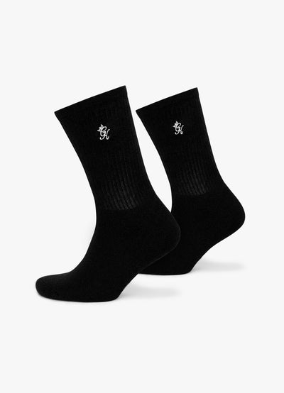 Gym King Core Socks (2pk) - Black