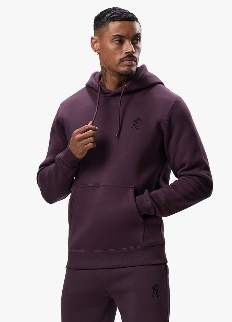 Gym King Fundamental Hood - Deep Plum