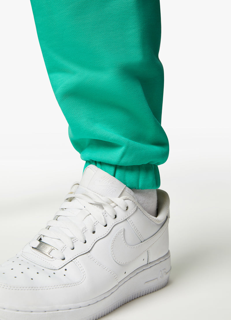 Gym King Varsity Jogger - Jade Green