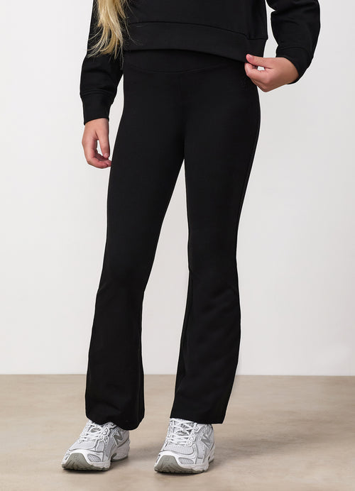 Gym King Junior Victory Lifestyle Flared Legging - Black