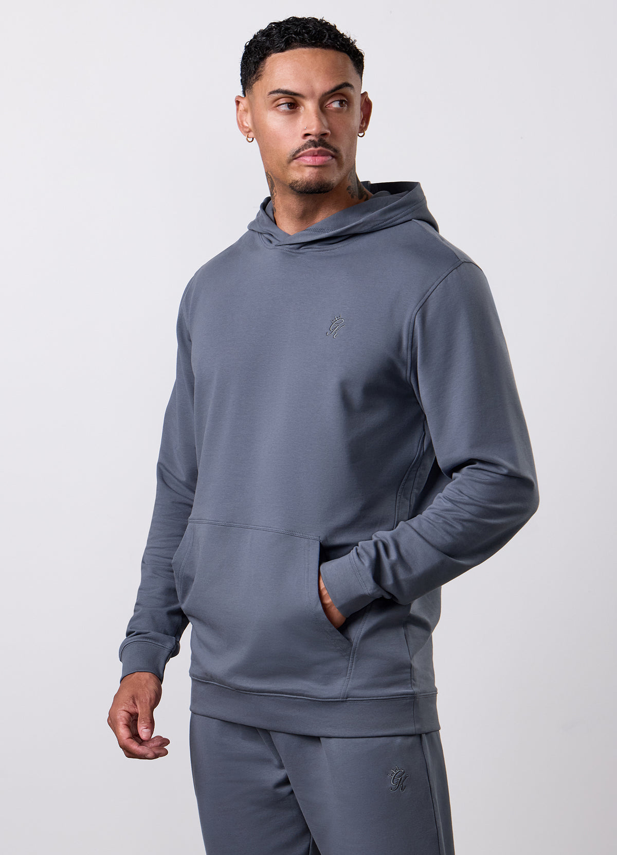 Gym King Victory Hoodie - Mountain Slate