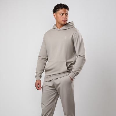 Gym King Victory Loopback Tracksuit - Taupe
