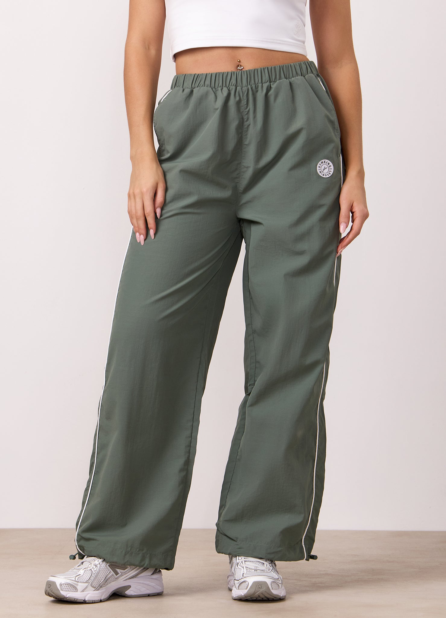 Gym King Composure Woven Tracksuit - Fern