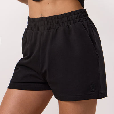 Gym King Victory Cotton Loopback Short - Black