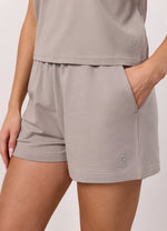 Gym King Victory Cotton Loopback Short - Taupe thumbnail