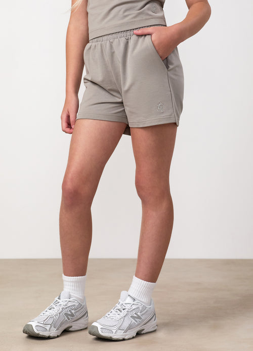 Gym King Mini Victory Short - Taupe