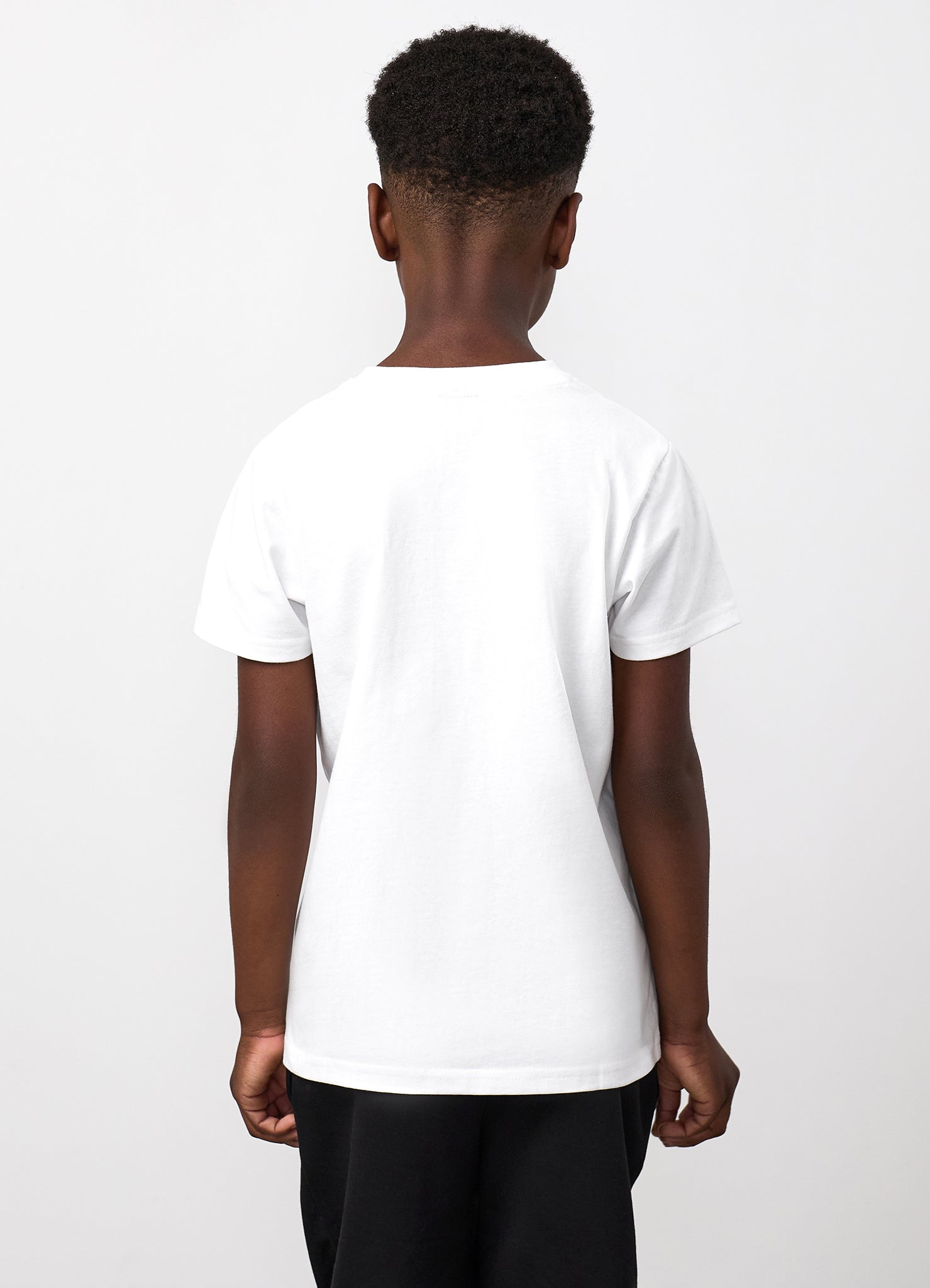 Gym King Older Kids Victory Jersey Tee - White