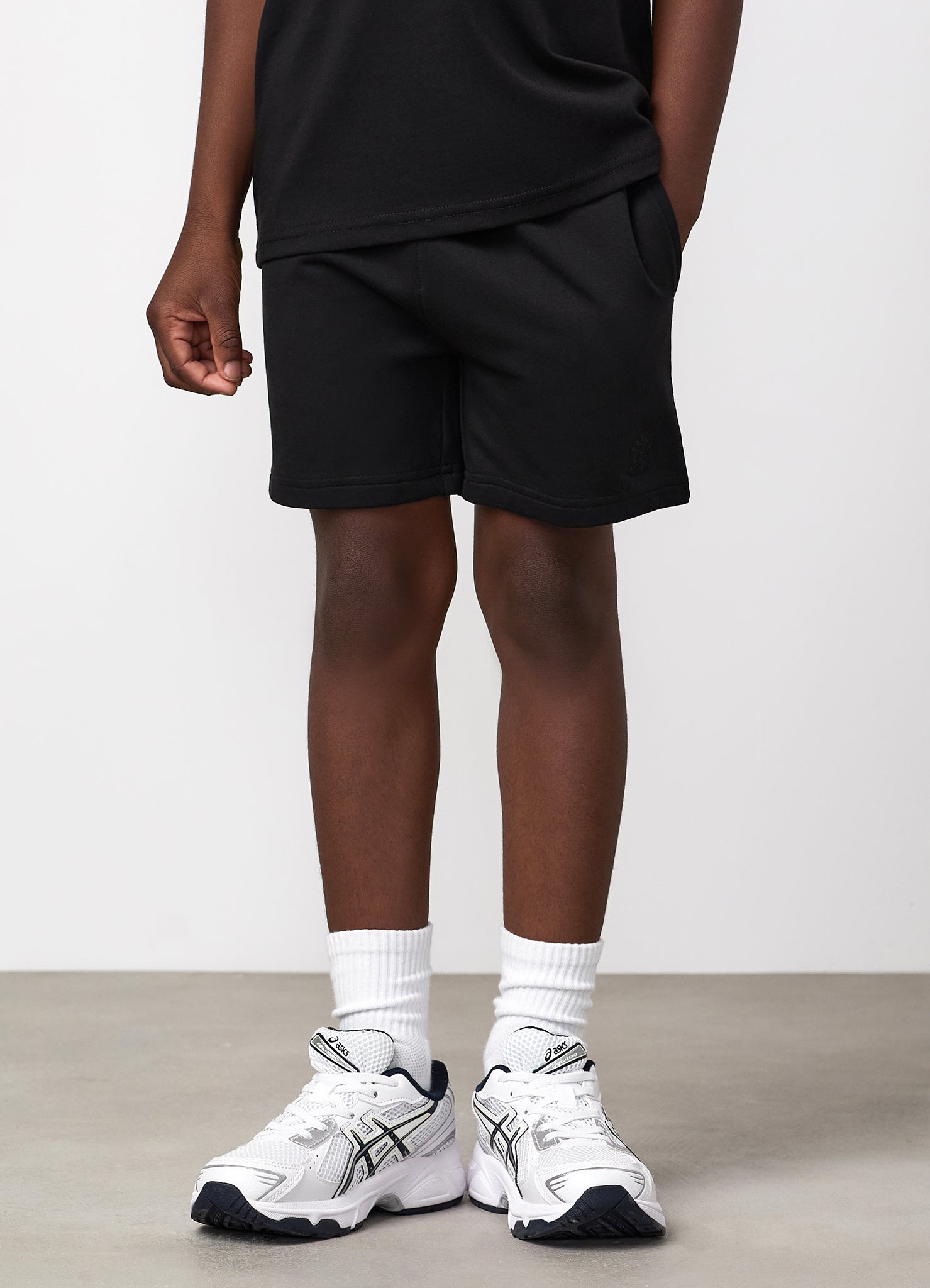 Gym King Mini Victory Loopback Short - Black