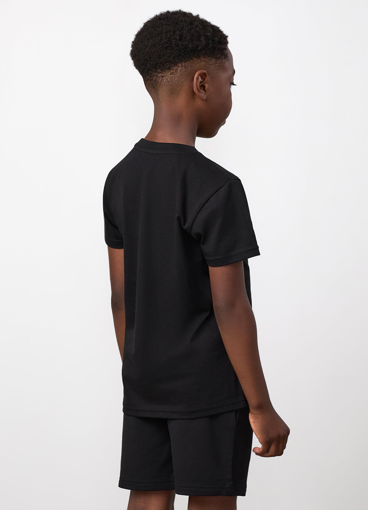 Gym King Older Kids Victory Jersey Tee - Black
