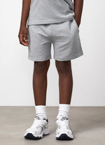 Gym King Junior Victory Loopback Short - Grey Marl thumbnail