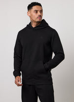 Gym King Victory Lightweight Loopback Hoodie - Black thumbnail