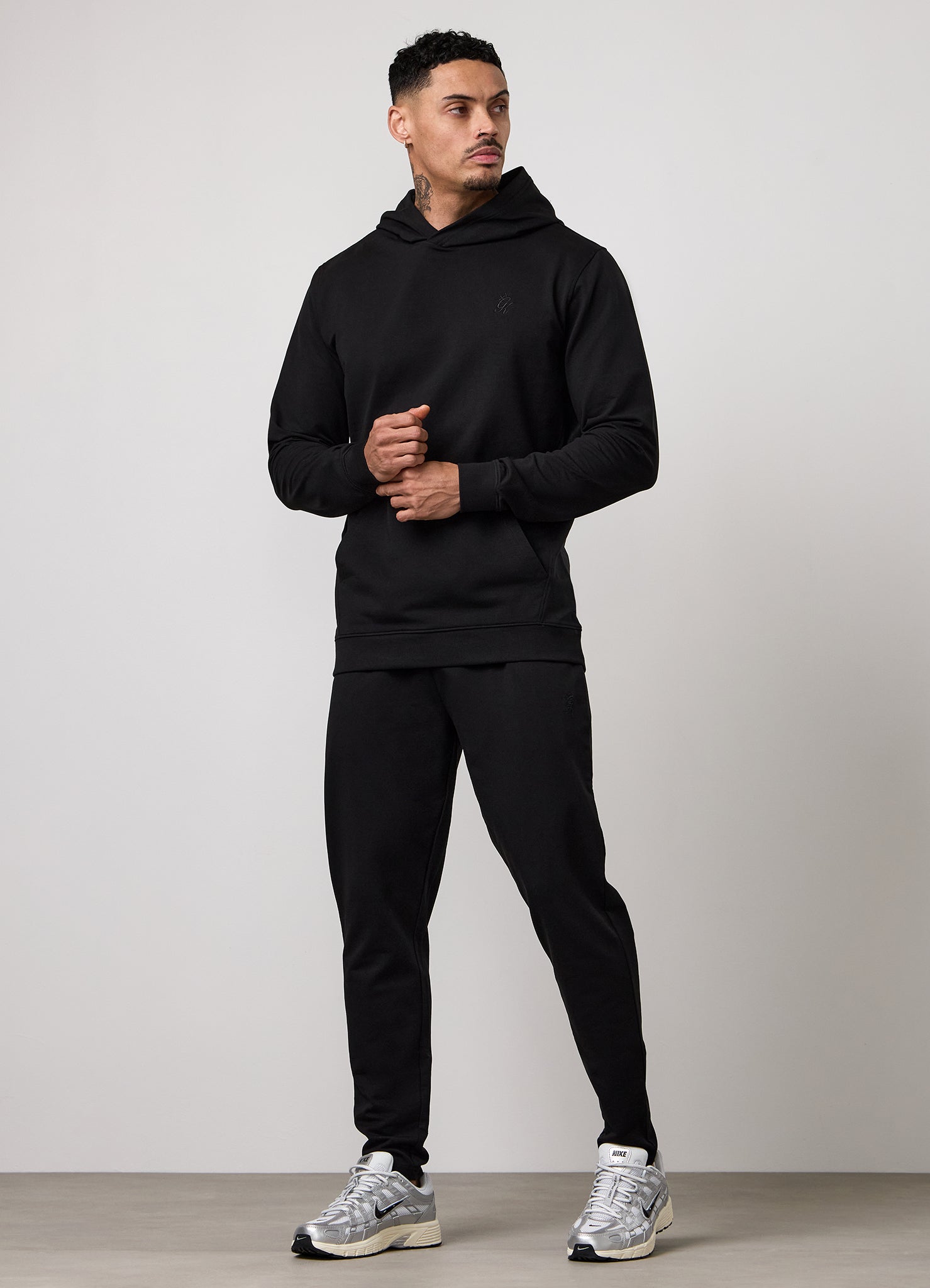 Gym King Victory Loopback Tracksuit - Black