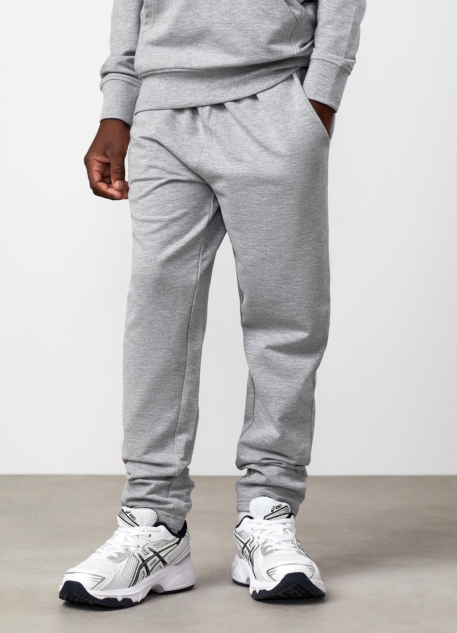 Gym King Mini Victory Loopback Jogger - Grey Marl