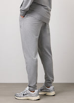 Gym King Victory Loopback Crew Tracksuit - Grey Marl