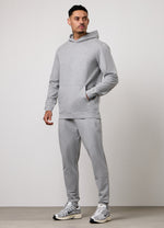 Gym King Victory Loopback Tracksuit - Grey Marl