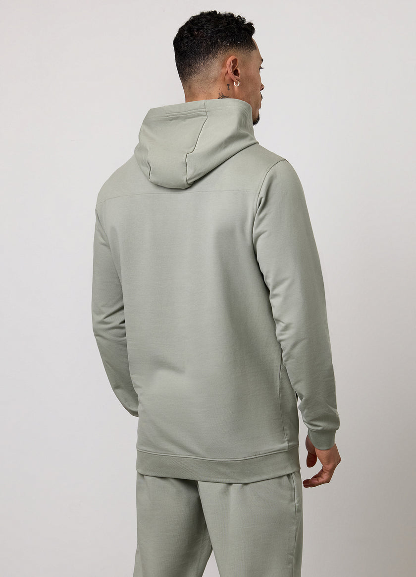 Gym King Victory Loopback Hood - Soft Khaki