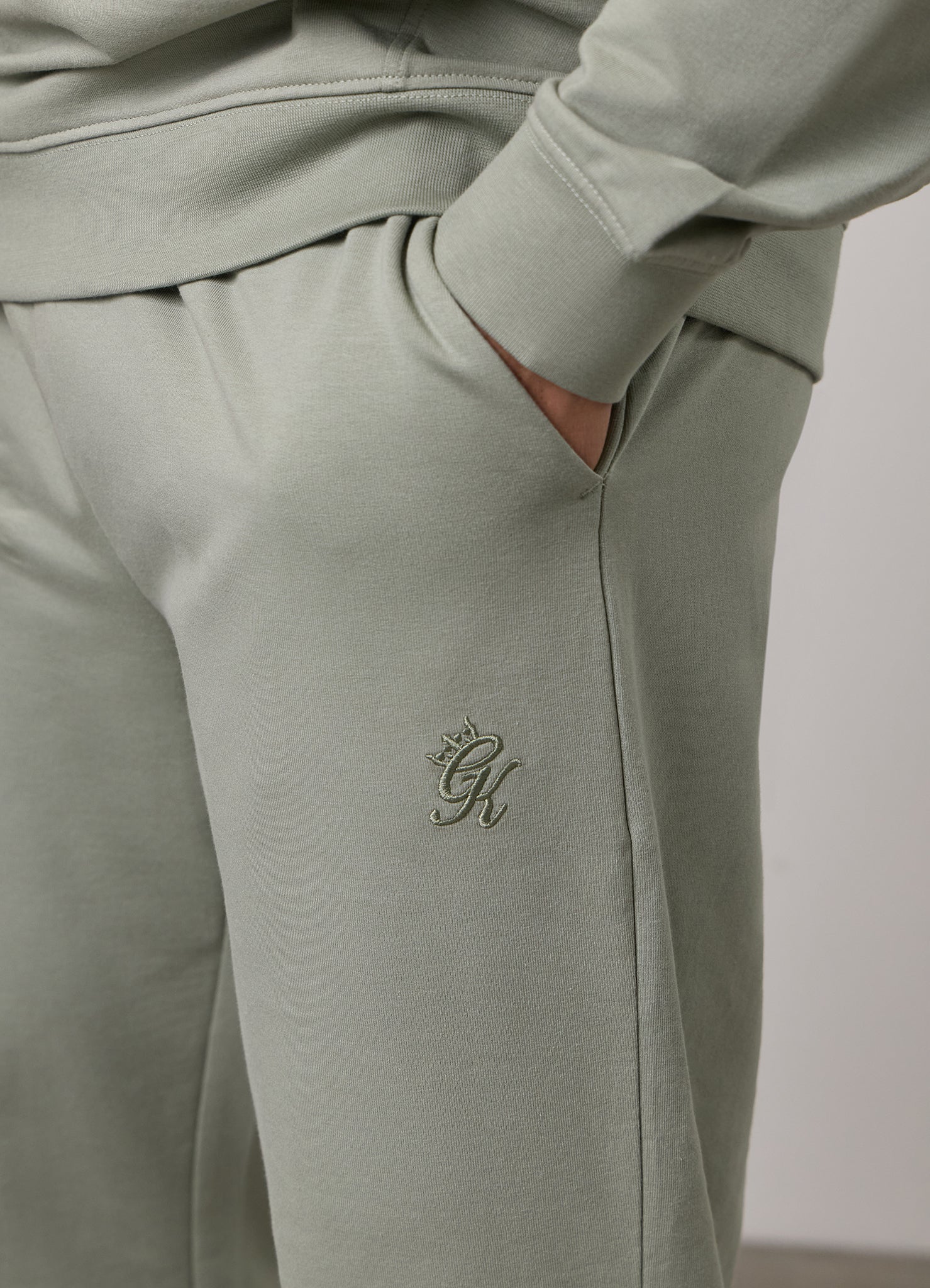 Gym King Victory Loopback Jogger - Soft Khaki