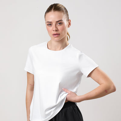 Gym King Victory Performance Tee - White