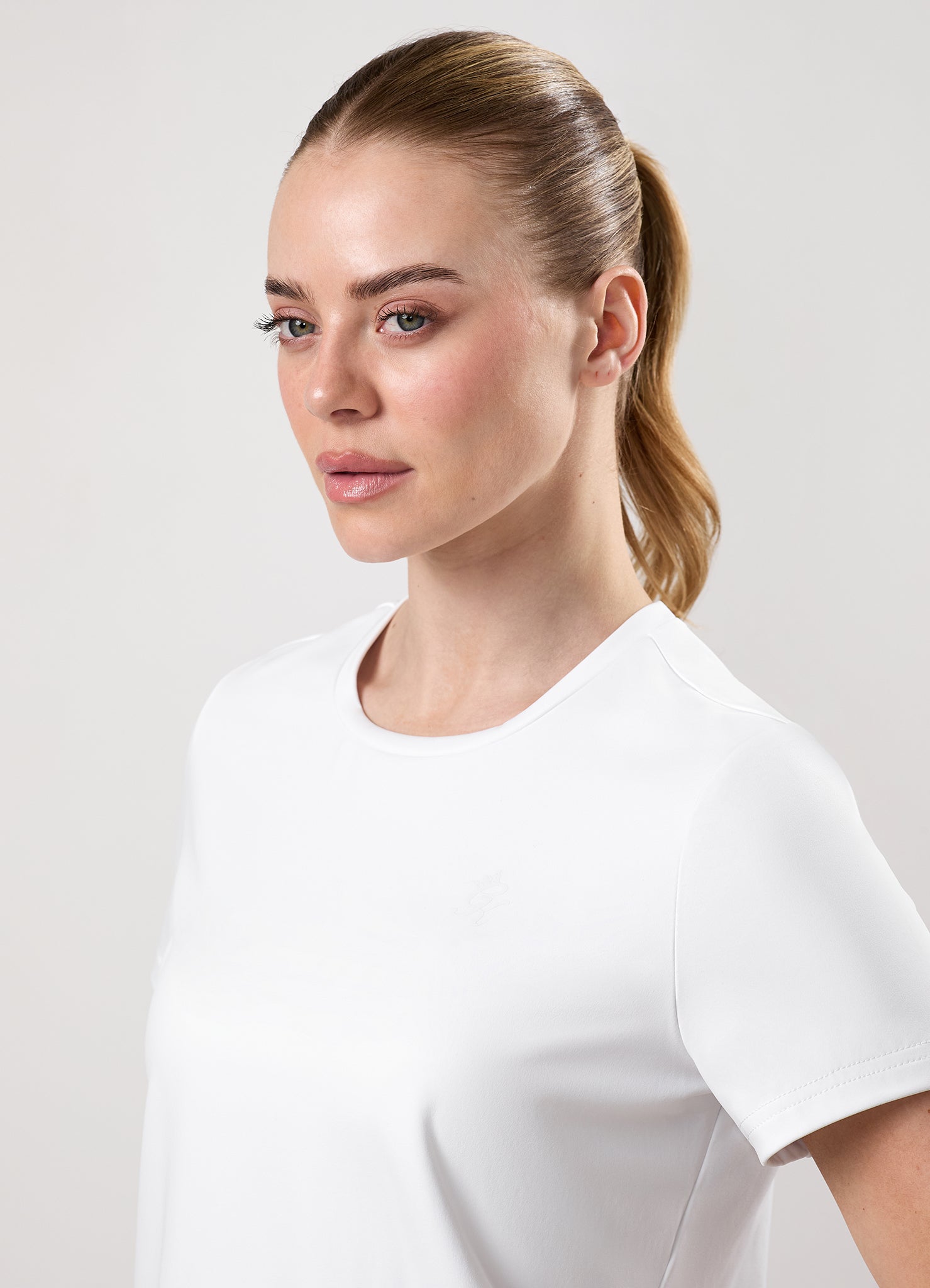 Gym King Victory Performance Tee - White