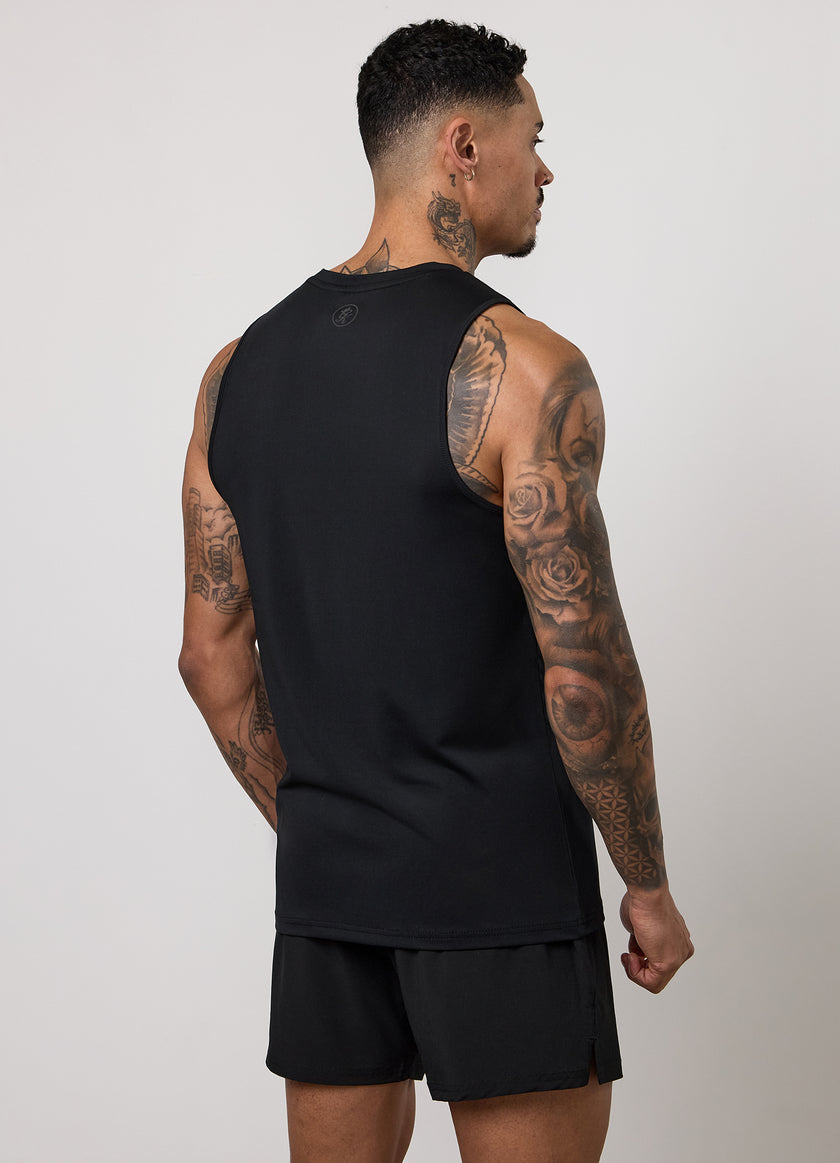 Gym King Victory Performance Vest - Black