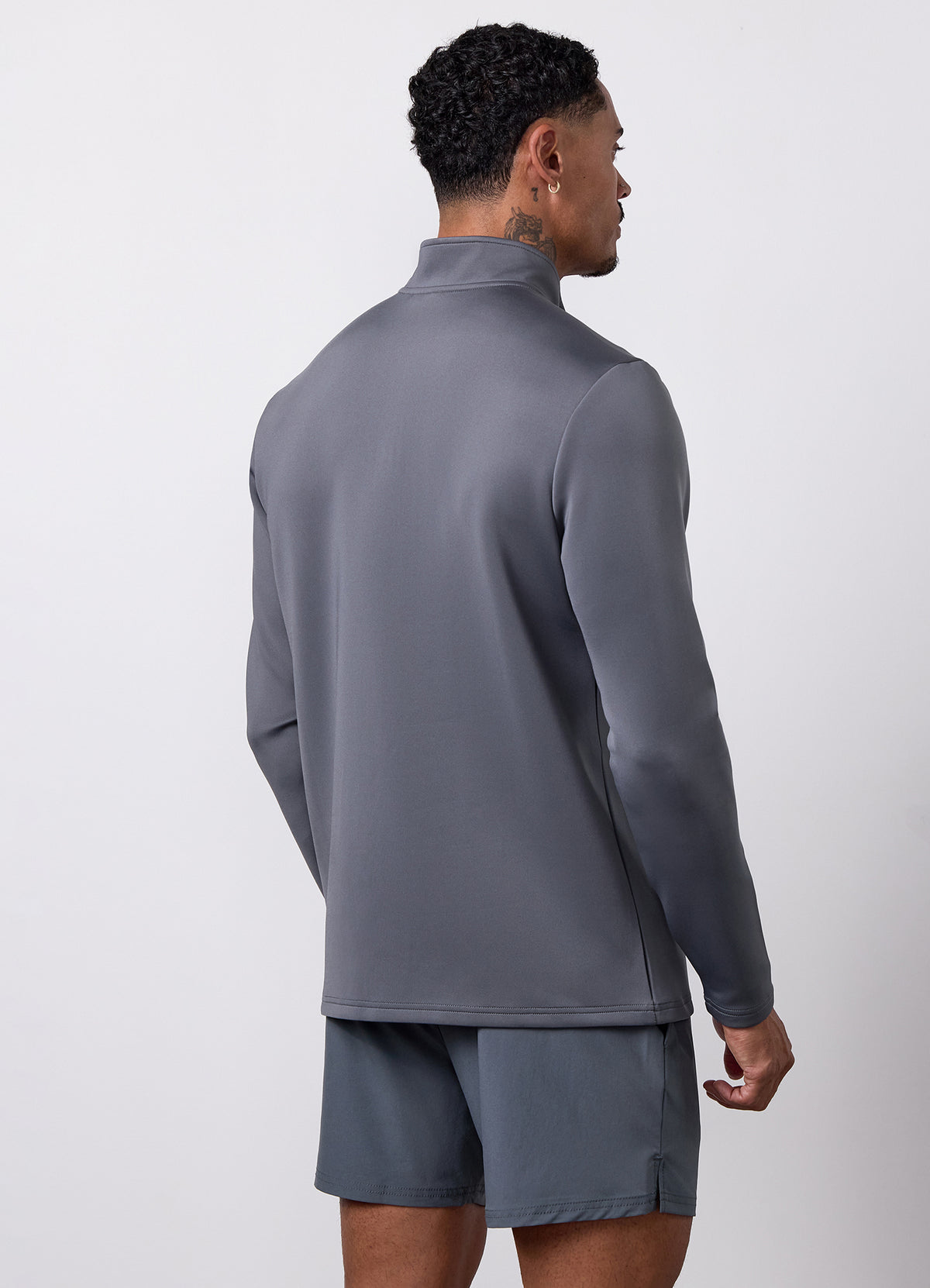 Gym King Victory 1/4 Zip - Mountain Slate