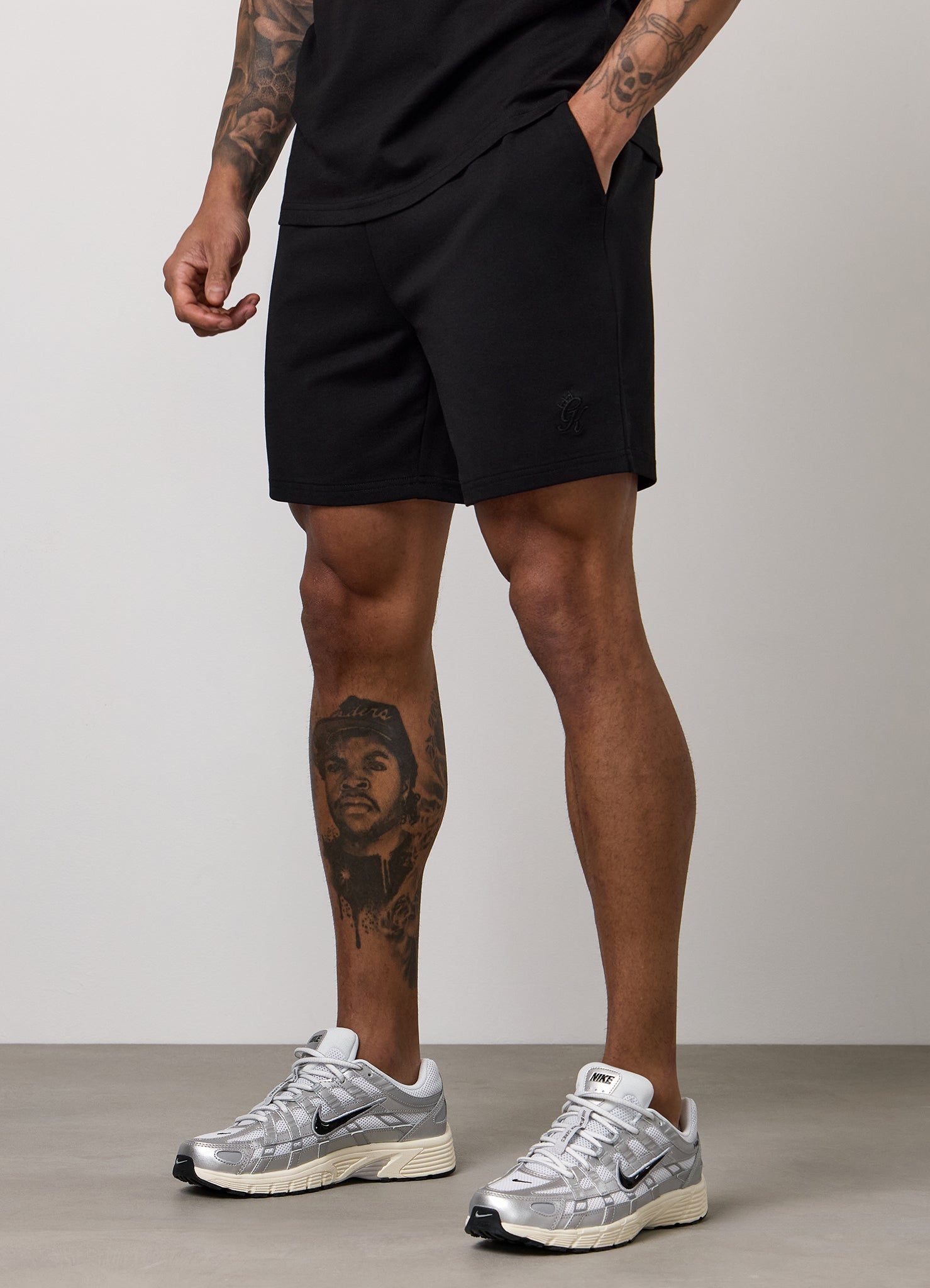 Gym King Victory Loopback Short - Black