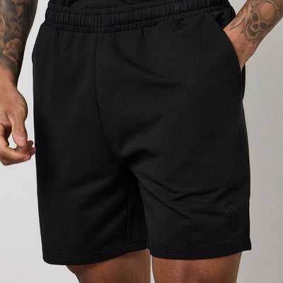 Gym King Victory Loopback Short - Black