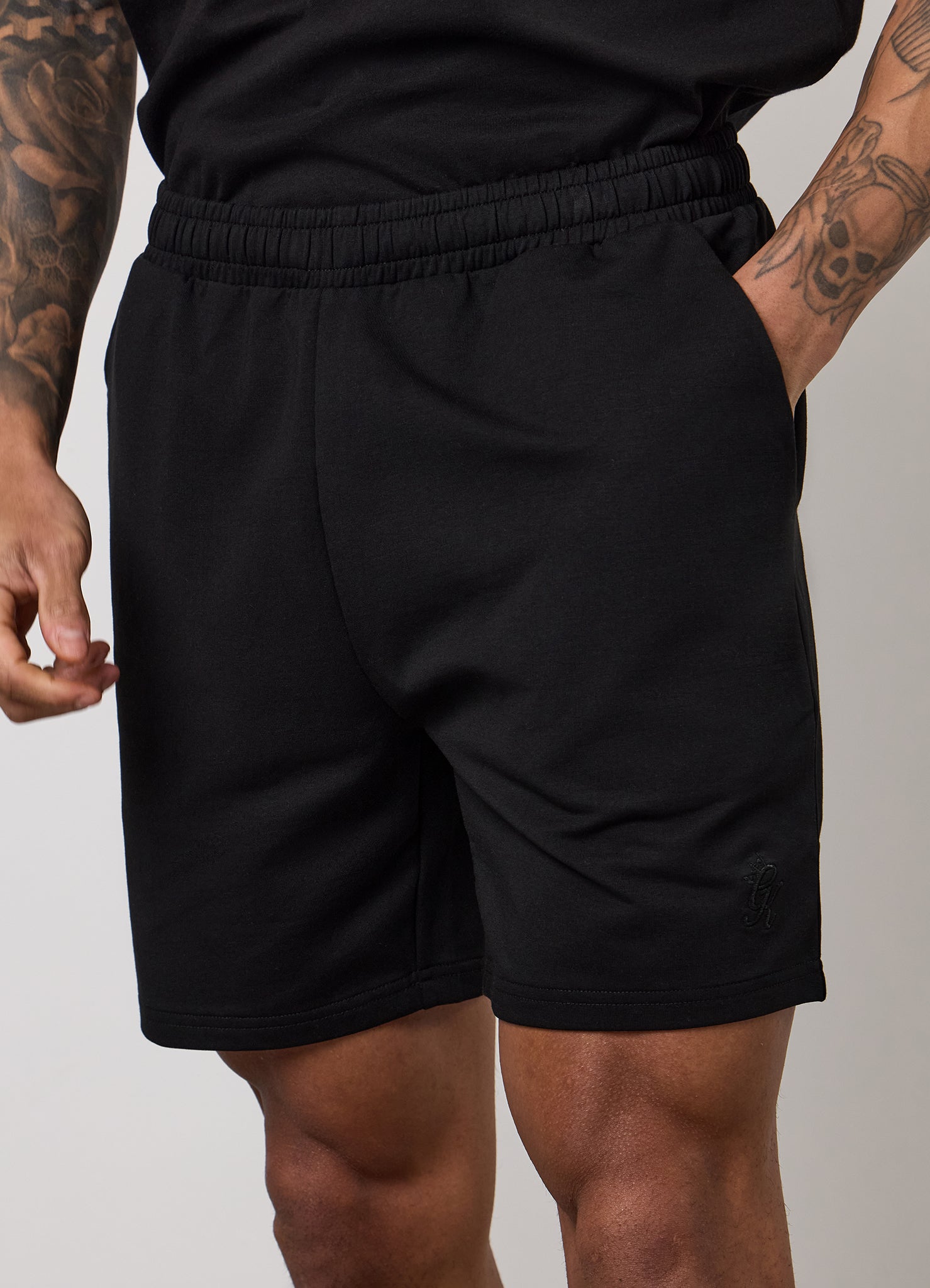 Gym King Victory Loopback Short - Black