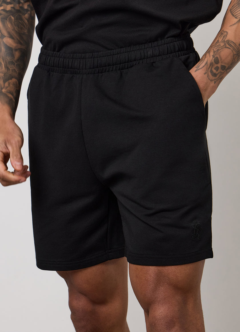 Gym King Victory Loopback Short - Black