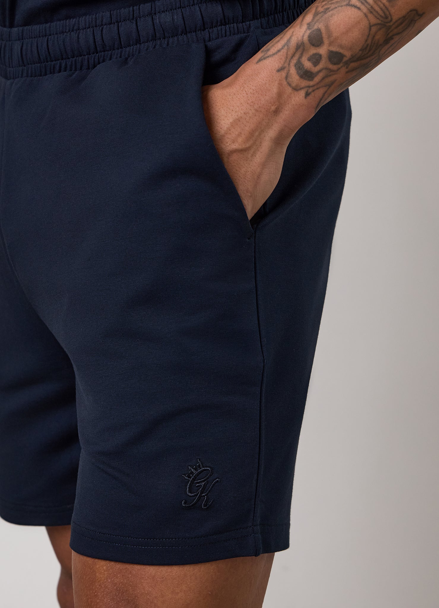 Gym King Victory Loopback Short - Navy